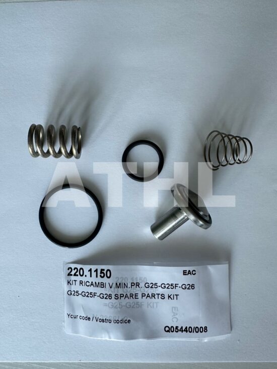 VMC Zestaw naprawczy zaworu min. ciśnienia G25-G26-G25F art.: 220.1150