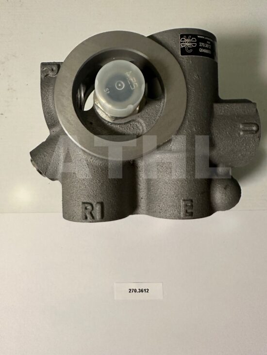 VMC Termostat VT2FT37/71°-1" 1U art. 270.3612