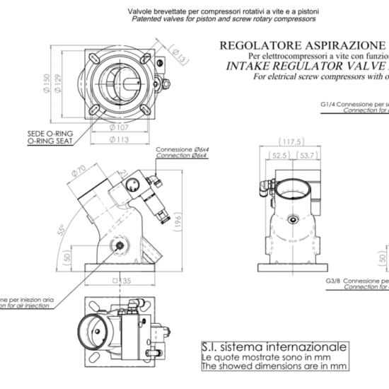 620.020 V03 (2) VMC VMC Zawór dolotowy RB60E art.: 620.020