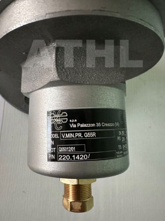 Zawór minimalnego ciśnienia G55R/ MINIMUN PRESSURE VALVE G55R art. 220.1420